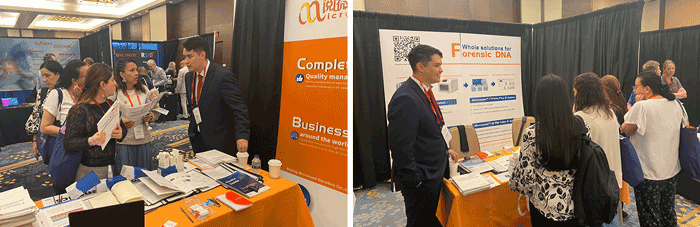 k8凯发基因携产品及研究成果亮相美国华盛顿第29届国际法医遗传学学会（ISFG）